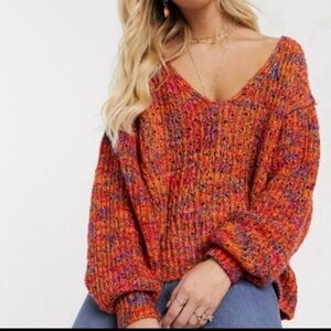 Free People Highland V Sweater